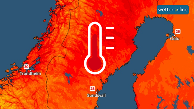 TemperarturRadar Skandinavien