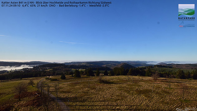 Webcam vom Kahlen Asten