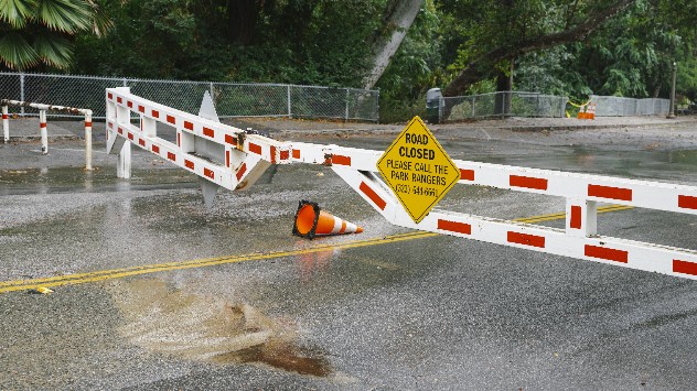 Der Griffith Park in Los Angeles ist derzeit wie viele andere Parks und Straßen gesperrt.