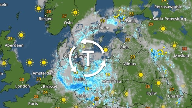 WetterRadar Samstag
