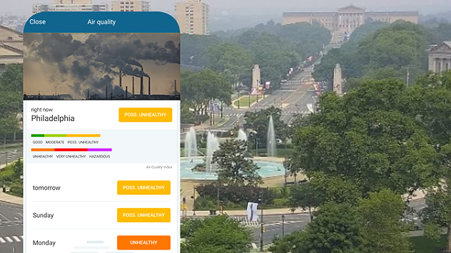 Smoky Philadelphia