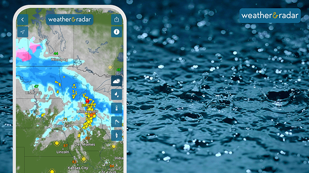 heavy rain in Plains