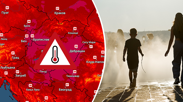 Toplotni talas u Istočnoj Evropi