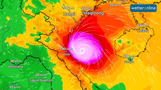 WindRadar Taifun KAJIKI