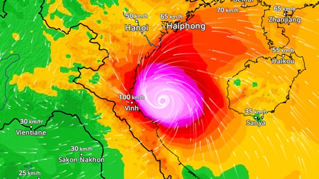 WindRadar Taifun KAJIKI