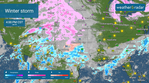 A major winter storm takes shape on Friday.