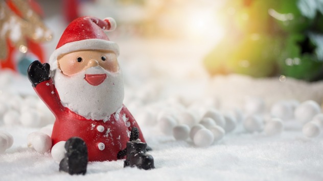 Neige et père Noël