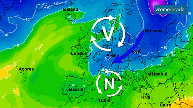 Ciklon i hladniji vazduh