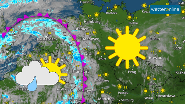 WetterRadar Wetterfront