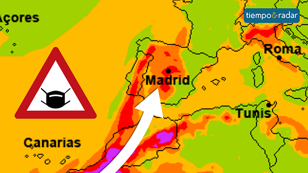 Con esta nueva situación, la calima se desplazará desde Canarias hacia la Península, afectando principalmente a áreas del sur y centro peninsular. También se prevé un empeoramiento en la calidad del aire.&nbsp;