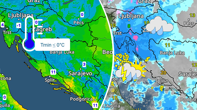 Hladno jutro, pa toplije. Nova promjena?