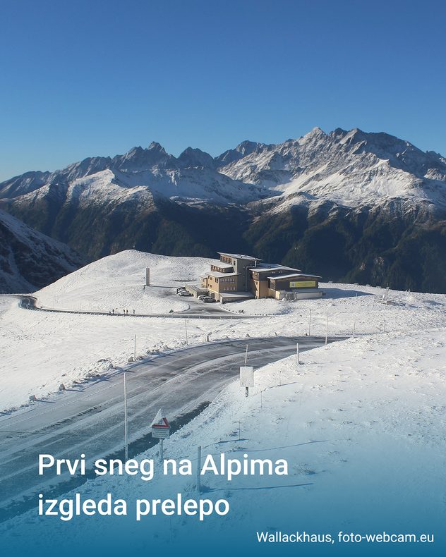 Sneg u austrijskim alpima