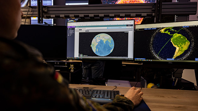 Weltraumlagezentrum der Bundeswehr