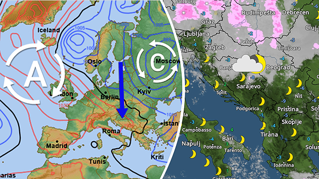 Bura. Vrijeme za doček Nove godine?