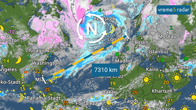 Dug front u sklopu ciklona