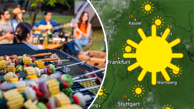 Grill Sommerabend WetterRadar