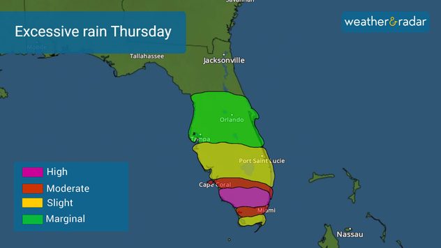 Excessive rain for Thursday.