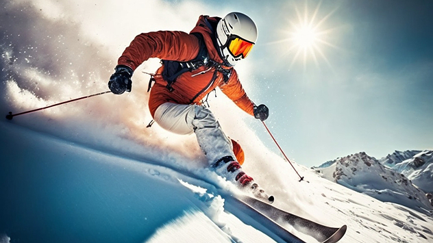 La entrada de aire frío ha permitido nevadas contundentes.