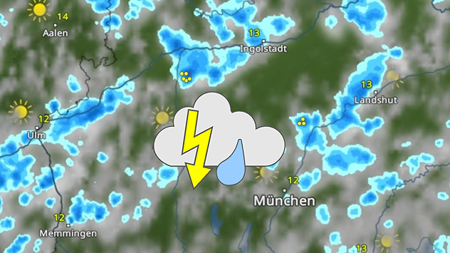 WetterRadar Gewitter