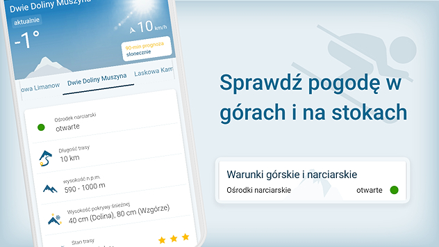 Pogoda w górach i na stokach