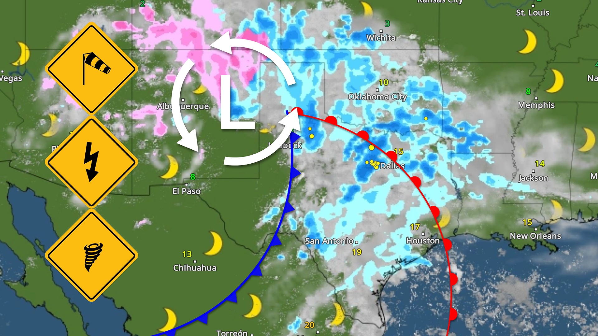 Severe threat grows for Texas – Weather News