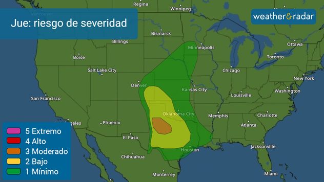 Thursday severe risk