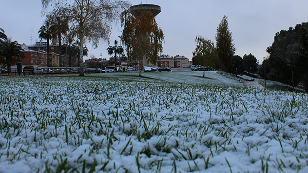 La nieve fue protagonista de la semana en España.