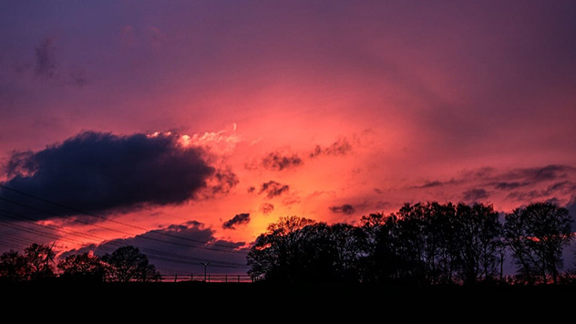 © Sabine Illerhues via WetterMelder Deutschland Dämmerung