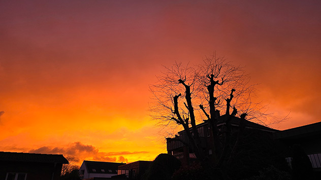 © Dieter van Oepen Dämmerung in Bocholt