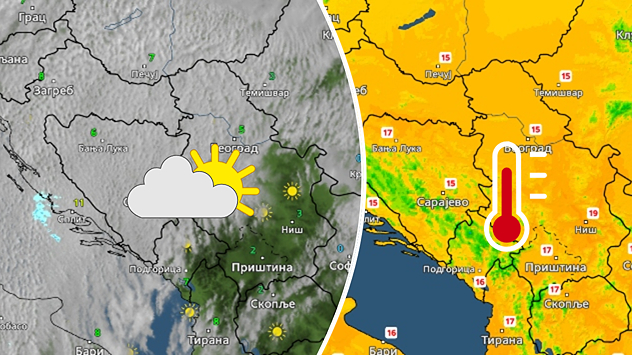 Više oblaka, ali ostaje toplo