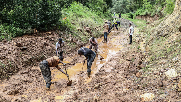 Überschwemmung Kenia