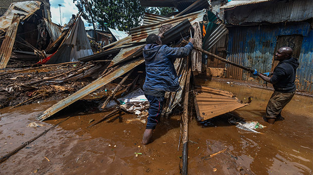 Überschwemmung Kenia