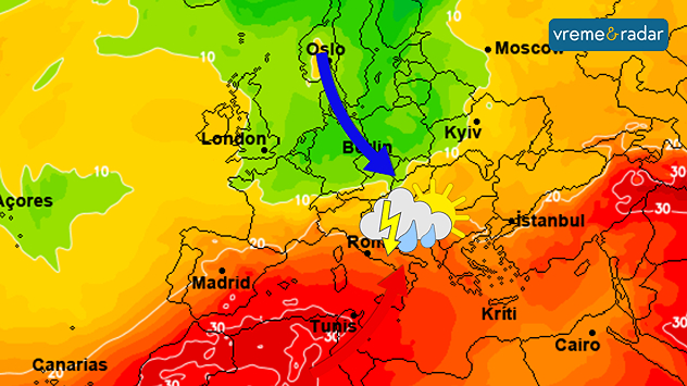 Oblast fronta u Evropi