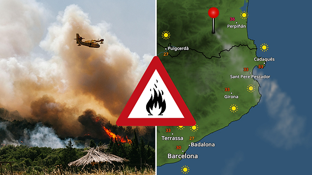 En varios países del sur de Europa se han extendido violentos incendios forestales que están arrasando con todo.