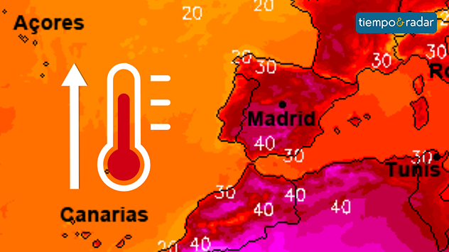 Un nuevo episodio de calor ha llegado a España. La protagonista es una dorsal que avanza desde el norte de África.&nbsp;