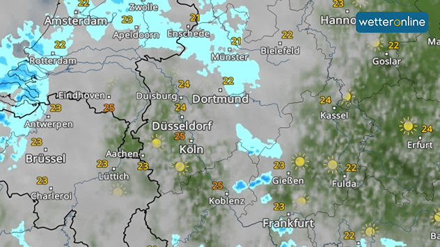 WetterRadar Westen