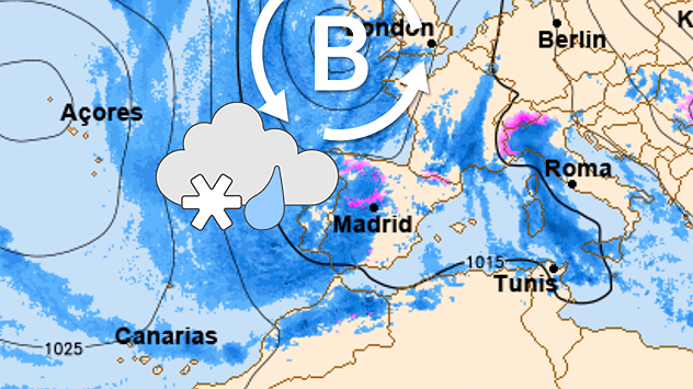 La llegada de lluvias no dará tregua a medio plazo. De hecho, el aire frío en altura ganará terreno sobre España, favoreciendo la llegada de borrascas.&nbsp;