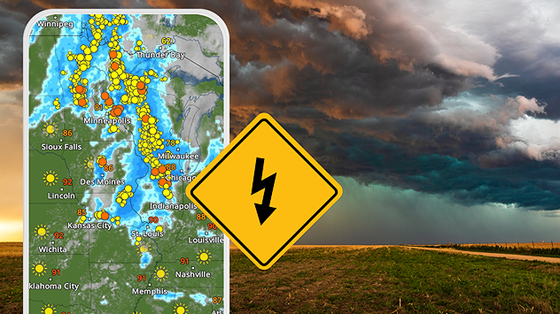 Hoy, el Medio Oeste se enfrenta a una amenaza de mal tiempo que se prolongará durante varios días, y las tormentas afectarán al noreste el jueves.