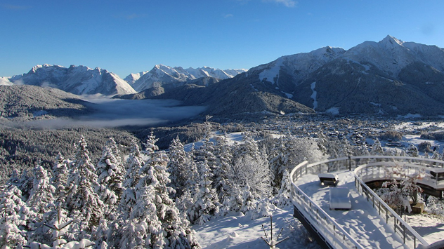 Viel Neuschnee in den Alpen