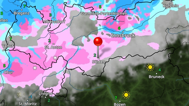 WetterRadar für Österreich WetterRadar für Österreich