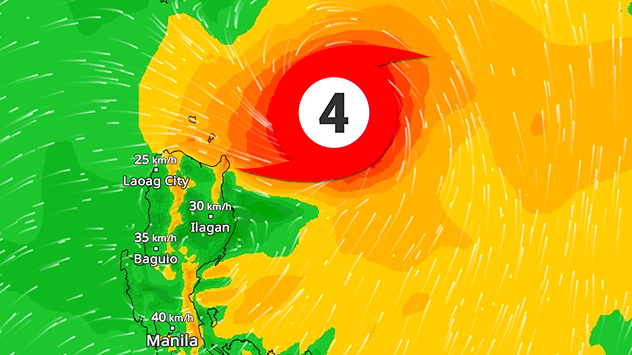Sobre el Pacífico occidental se ha formado un ciclón de una intensidad excepcional: el tifón Mekkhala. Este ha alcanzado, en algunos momentos, la categoría de supertifón al este de Filipinas, con rachas de viento de casi 250 kilómetros por hora.
