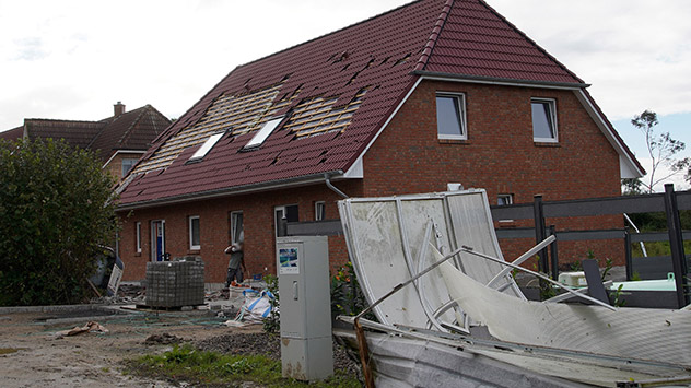 Schäden in Cashagen in Ostholstein