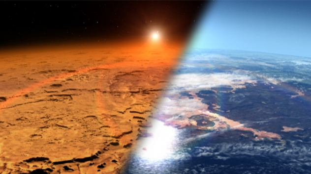 Mars: Eisige Wüstenwelt im Staub - Bild 3