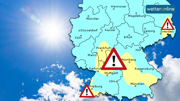 Ozobelastung am Samstag