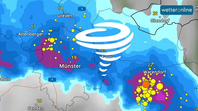WetterRadar Tornado Telgte