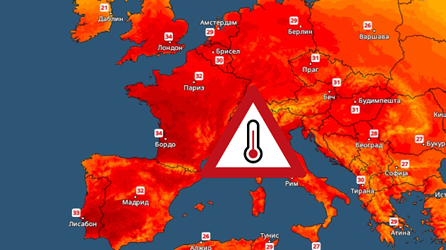 Vrućine u Evropi