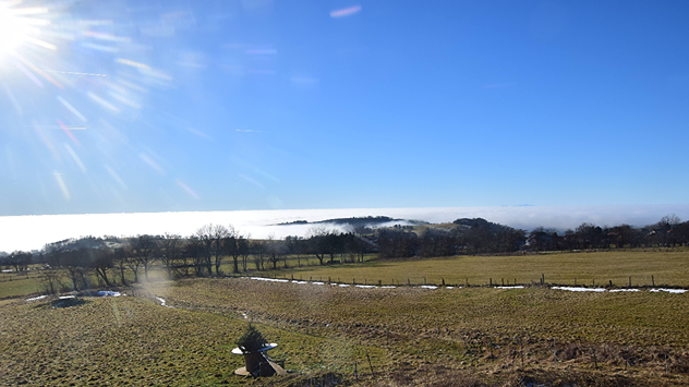Vogelsberg über Nebelmeer