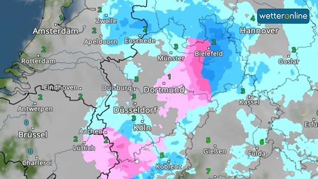 WetterRadar Schnee