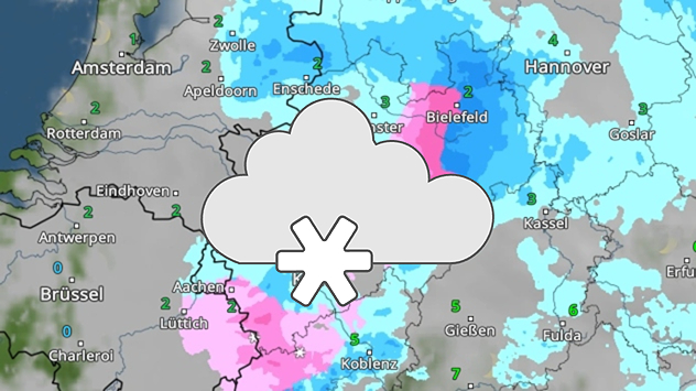 WetterRadar Schnee