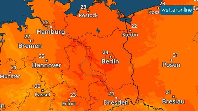 TemperaturRadar 23. September